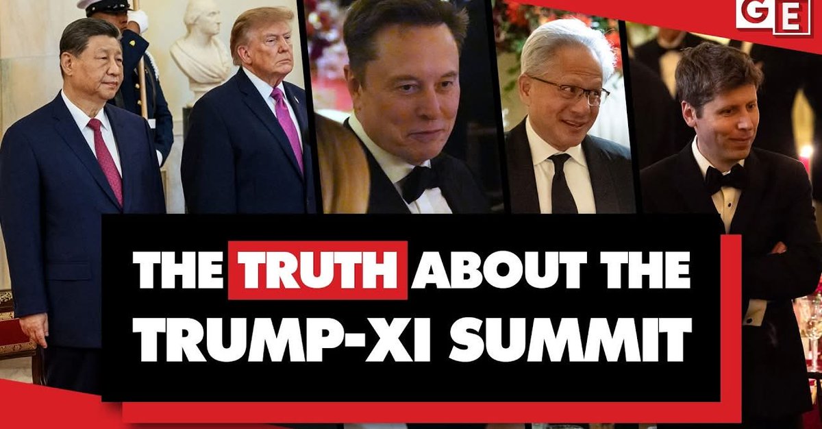 Tammy_Richard's tweet photo. The REAL reason why Trump invited #China's President Xi to #Washington #USChinaRelations #ColdWarII #TradeWar #StrategicStability #RareEarths #CriticalMinerals #MarketAccess #BigTech #AIArmsRace #ChipWar #Nvidia #Decoupling #Derisking #Geopolitics #RejectAmericanGrifters #PrincipledPragmatism #ValuesBasedRealism #CdnPoli #AUSPol #INDPol #MXPoli #UKPol #EUPol #AUPol #NSWPol #NZPol #JAPPol #SAPol #SAPolitics #PQPoli #ONPoli #TOPoli #NSPoli #BCPoli #ABPoli #SKPoli #MBPoli #NLPoli #NBPoli #PEIPoli #YKPoli #NWTPoli #NVTPoli https://t.co/RplcubHhe5