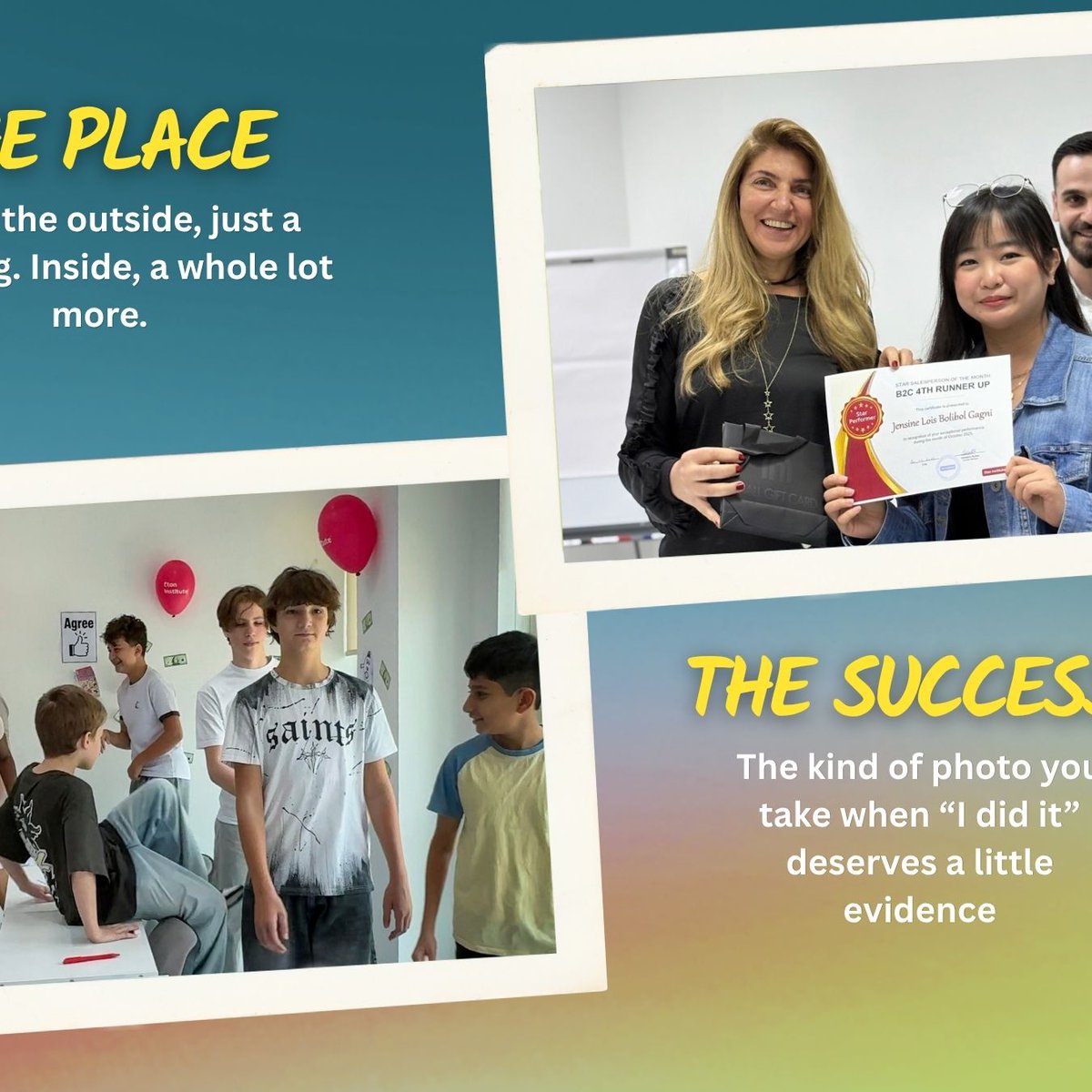 Eaquals's tweet photo. 1 of the best things about language education?
You never quite know who’s going to walk through the door🌍
Different backgrounds, new connections, shared classrooms & plenty of stories.
A glimpse of life at @EtonInstitute for #CaptureTheMoment.
#Eaquals #LanguageLearning https://t.co/6B8QK0fAFm