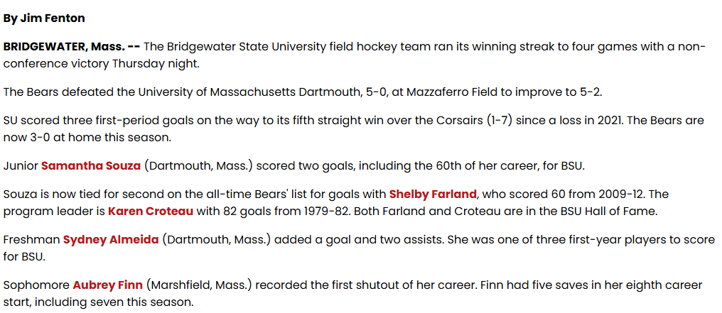 CoachFinn14's tweet photo. BSU Field Hockey has been rolling lately! Great work @acfinn1013 on your first shutout!!! https://t.co/O7KnnszRpU