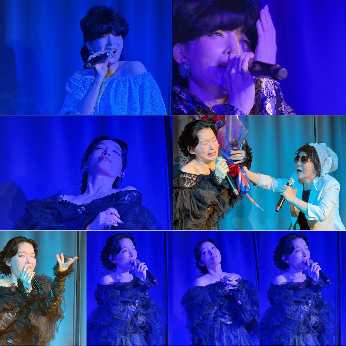 satotomoyuki's tweet photo. 初台スペースY
コージー冨田完全プロデュース
AKINA NIGHTへ

名曲ばかりの明菜ちゃん
知らない曲はなかった😊

写真撮ってて思ったんだけどブルーライト💡
撮影しにくい😓 https://t.co/rI3TBHB2H7