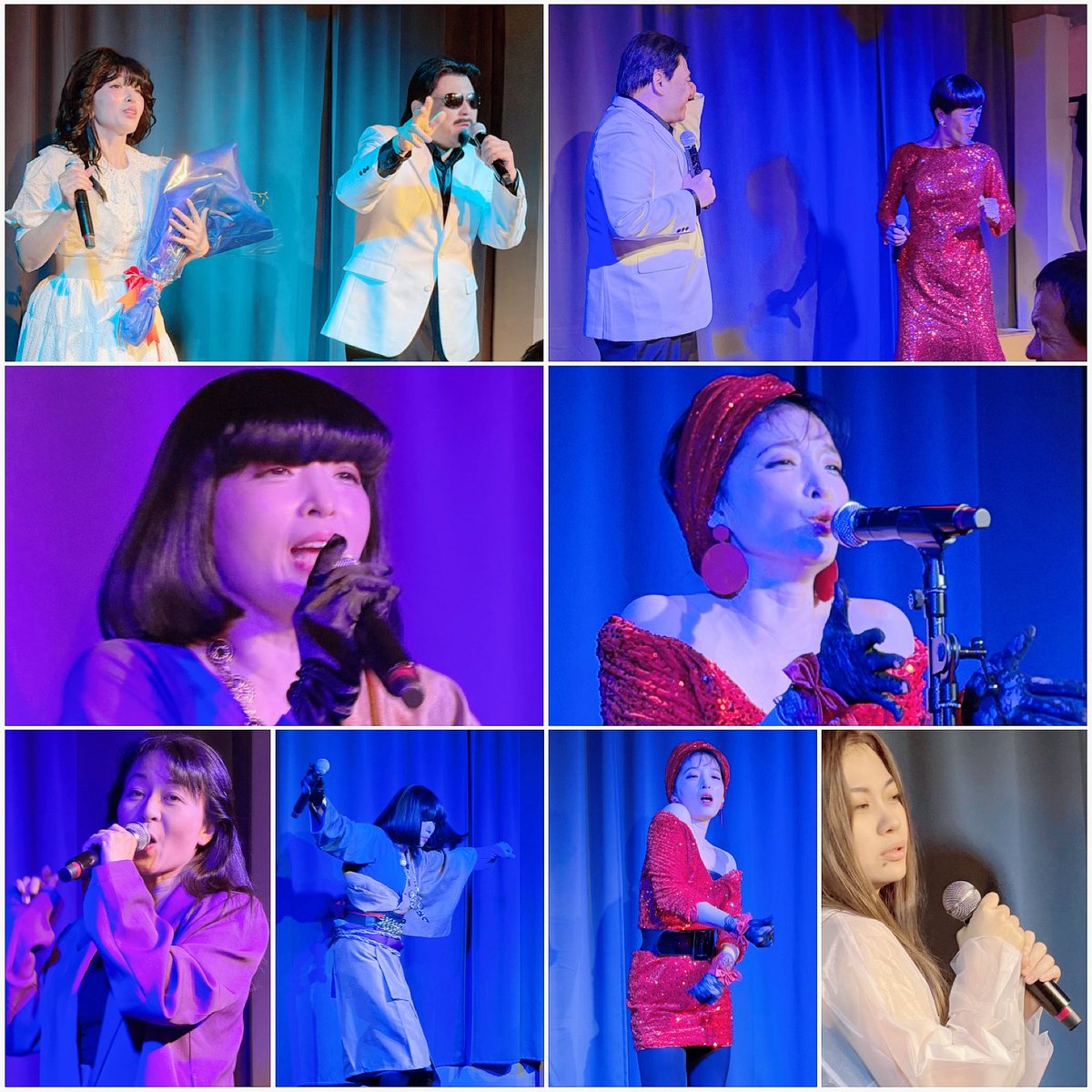 satotomoyuki's tweet photo. 初台スペースY
コージー冨田完全プロデュース
AKINA NIGHTへ

名曲ばかりの明菜ちゃん
知らない曲はなかった😊

写真撮ってて思ったんだけどブルーライト💡
撮影しにくい😓 https://t.co/rI3TBHB2H7