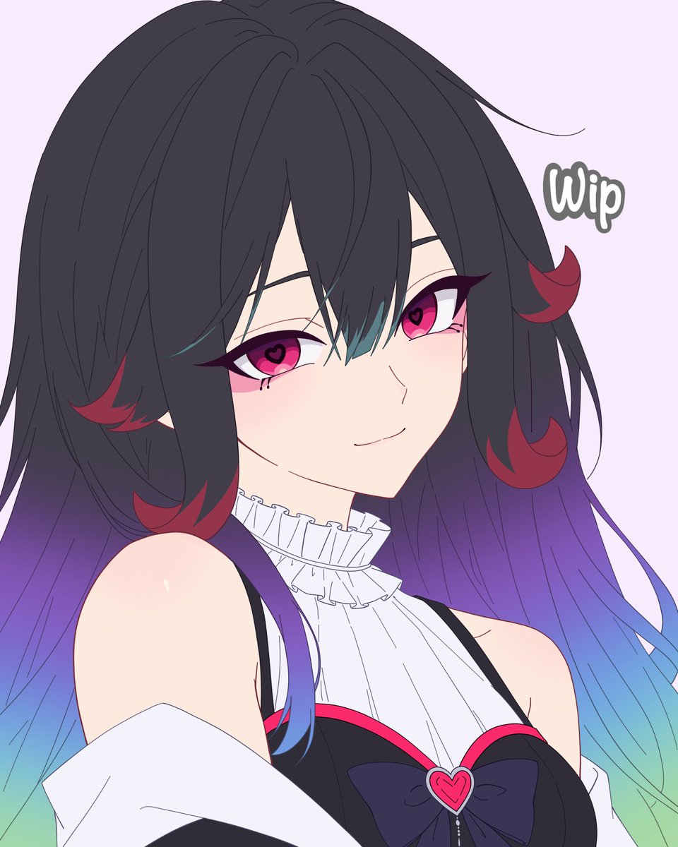 Juny_Starfall's tweet photo. Base colors wip update!! I always just nom the rainbow hair so much >v<
Ofc, I’m still looking for ocs to draw headshots and half-body illustrations of!
#illustration‌‌ #wip #artmoots https://t.co/CPBgXdEcpP