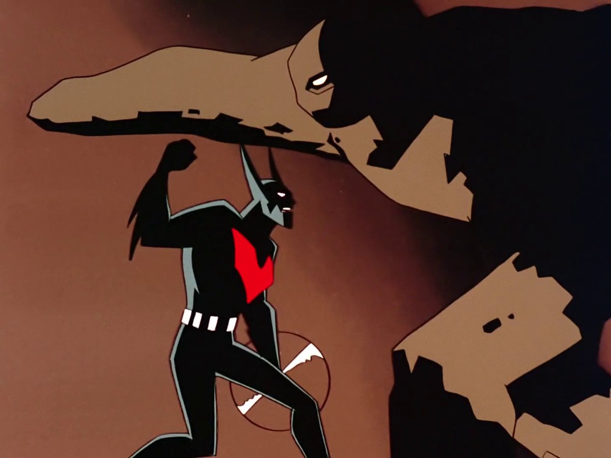 worldsfinest's tweet photo. The Batman Beyond episode "Earth Mover" debuted on this day (Sept. 25) in 1999. Written by Stan Berkowitz and directed by Dan Riba, Batman faces a grotesque creature who can manipulate earth - and wants his daughter back - in one of the show's best episodes! #BatmanBeyond #Batman https://t.co/XkmreUTT7x