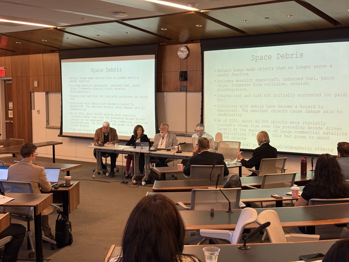 TPRCtweets's tweet photo. 🌐 Panels are in session at #TPRC54!
From the future of LEO satellite communications to the organizational and legal challenges of AI governance—and the future of telecommunications policy itself—today’s panels are tackling some big questions. https://t.co/XOpBb5TxjJ