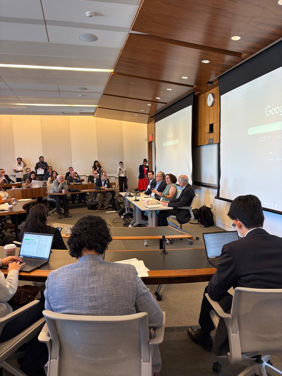 TPRCtweets's tweet photo. 🌐 Panels are in session at #TPRC54!
From the future of LEO satellite communications to the organizational and legal challenges of AI governance—and the future of telecommunications policy itself—today’s panels are tackling some big questions. https://t.co/XOpBb5TxjJ