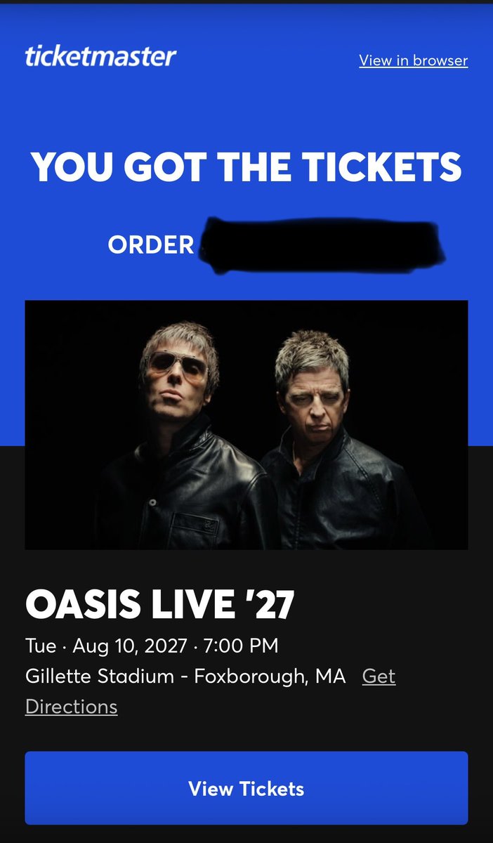 weloveus74's tweet photo. ボストン取ってしまったぞ！
来夏はアメリカや！円安に負けない泣
#oasis https://t.co/1pJH9sRjtW