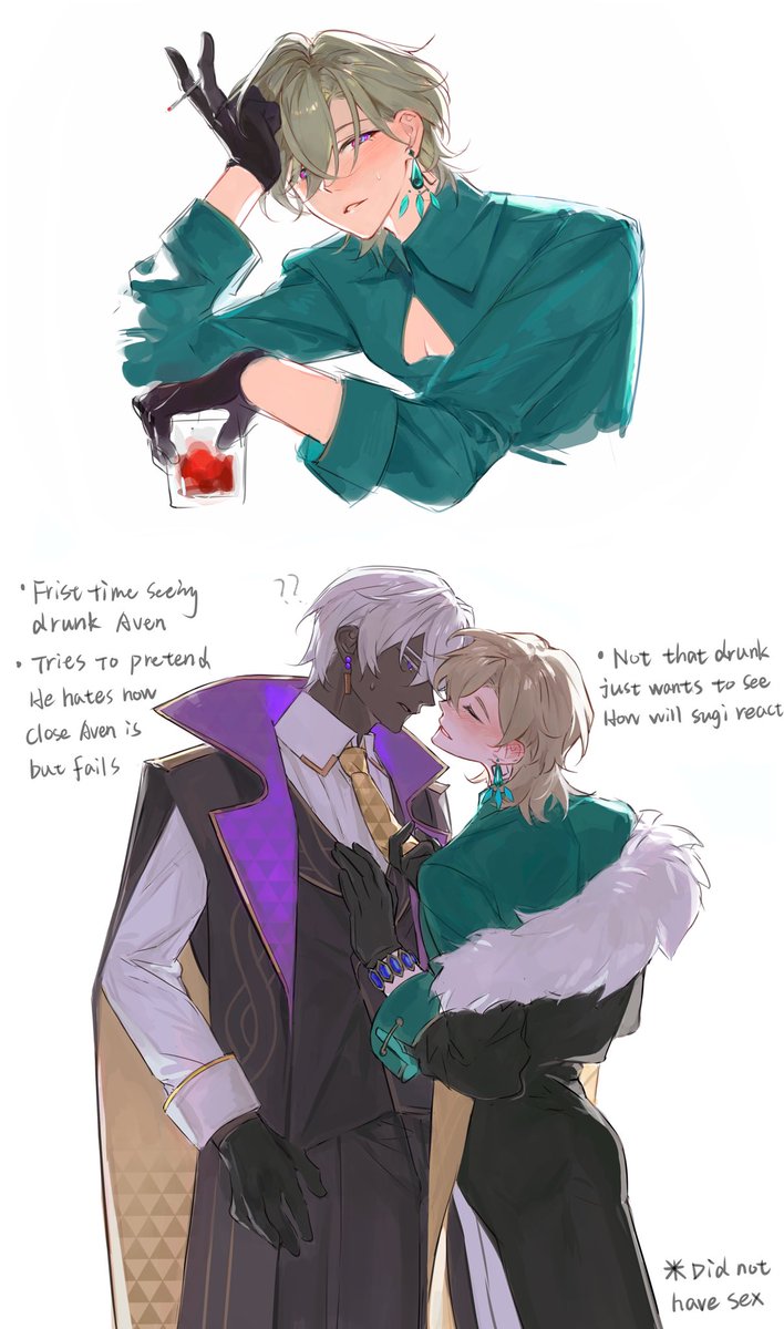carbonaraHSR's tweet photo. #Aventurine #Sugilite #sugirine https://t.co/g2My2ThOiz