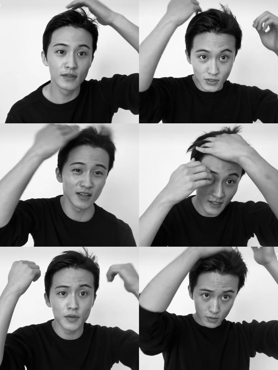 sskngntuk's tweet photo. just him stressing over pomade https://t.co/u9JAzxcuf3