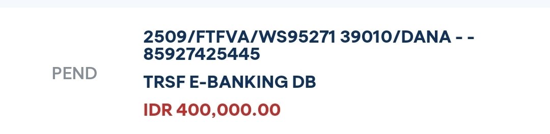 RumahMangga's tweet photo. ini kenapa ya udah transfer dan saldo kepotong kok dana blm masuk 
@danawallet @HaloBCA https://t.co/XCLYUSZRMj