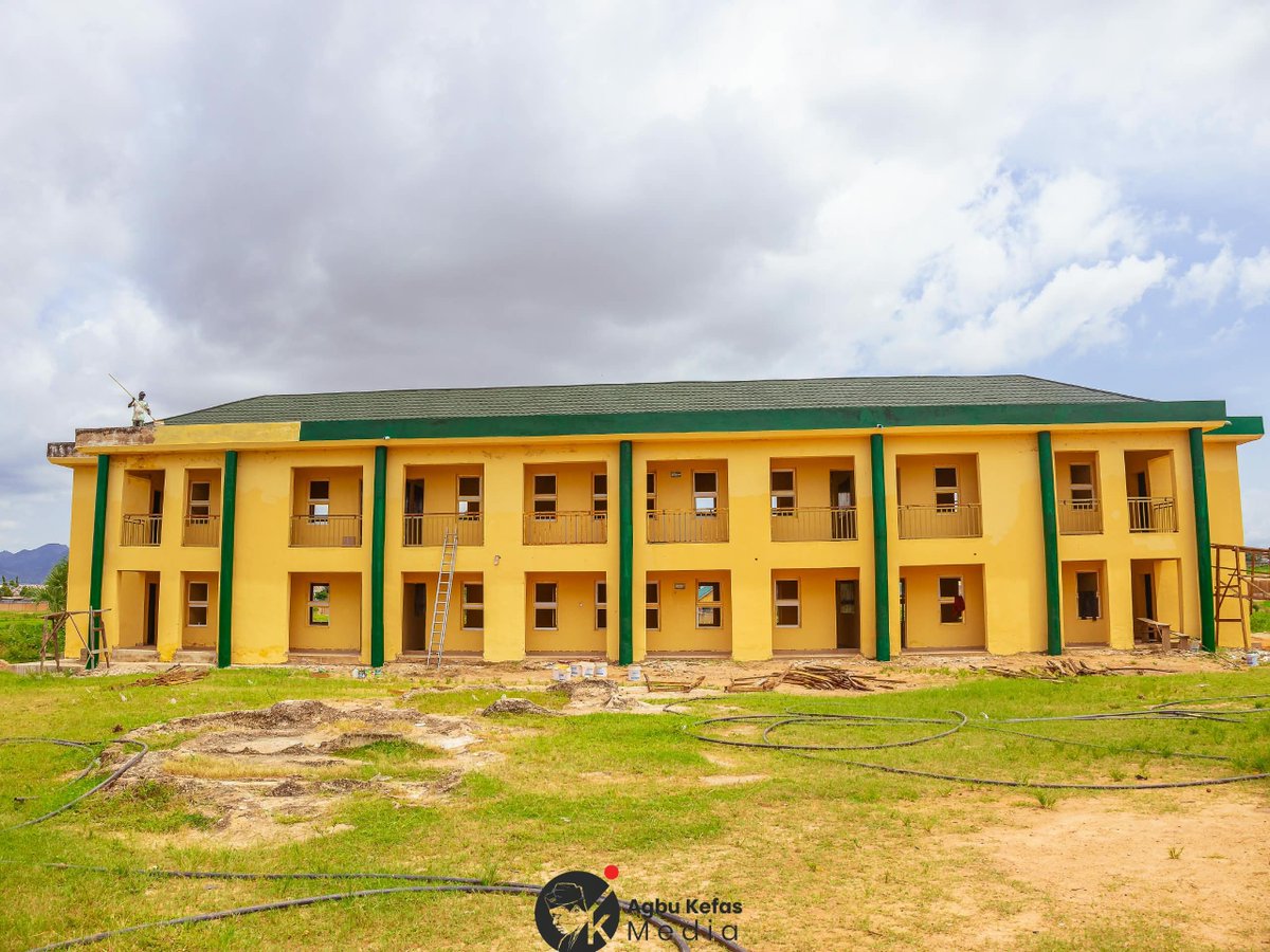 GovAgbuKefas's tweet photo. As part of efforts to ensure quality delivery and timely completion of projects, I went on an inspection tour of key ongoing projects in Jalingo today.

I visited the headquarters of the Kefas Agricultural Revolution at the TSTC Park, where I inspected agricultural facilities and equipment procured under the initiative. I also inspected projects at Government Comprehensive Secondary School, Government Science Secondary School, and the Taraba State Specialist Hospital.

The Commissioner for Agriculture and Food Security, Prof. Nicholas Oliver Nemesan, conducted me round the agricultural facilities and briefed me on the various components of the intervention.

We are not relenting in our efforts to keep Taraba working and to leave it better than we met it. Join us and support this vision.

#MovingForward