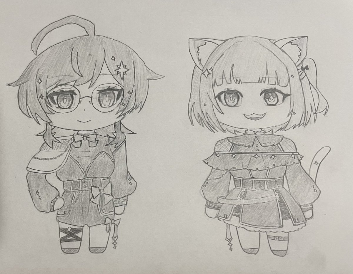 Mitarashin0rx's tweet photo. 星衣装うづしろさん✨✨✨
#うづしろらくがき https://t.co/hcVrdfFzeA