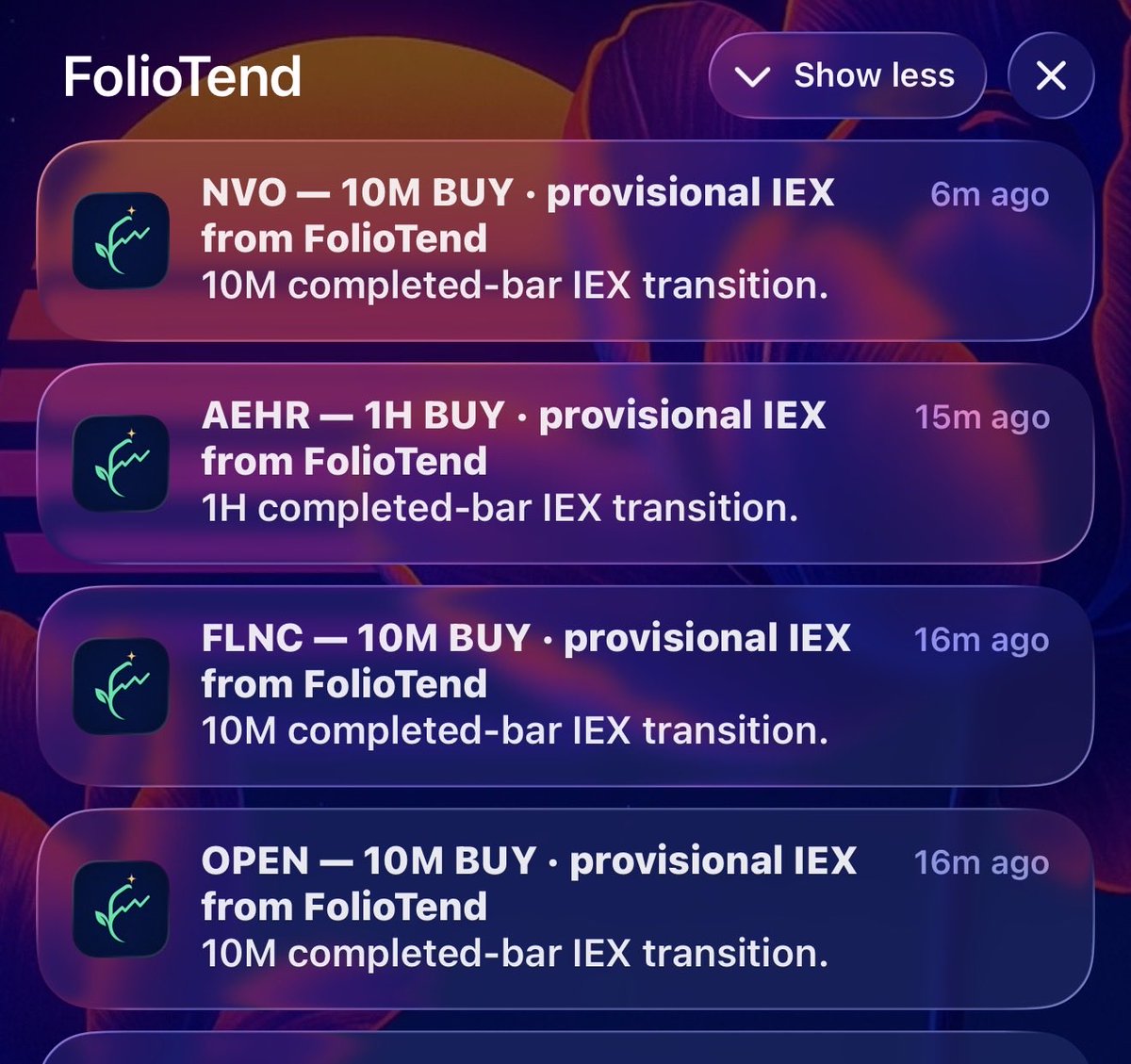 $AEHR 1H

Swing signals not coming through, we’re only getting the standard buy diamonds…should be an easy fix for Monday. 
 [📷](https://pbs.twimg.com/media/HT