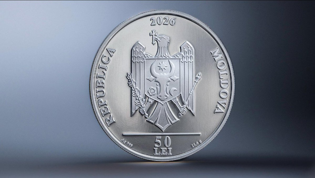 Luciasmithsx's tweet photo. Mi se pare foarte reușită noua monedă comemorativă dedicată ASEM, lansată azi de BNM. 🇲🇩 Îmi plac lucrurile mici care păstrează o bucată din istoria Moldovei. #Moldova #ASEM #BNM https://t.co/g991NA72oi