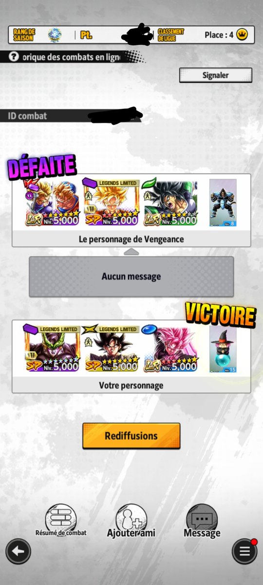 Subarashii99's tweet photo. Sa fait 10 fois je te croise en classé mdr #dblegends https://t.co/UdwN3heWvo