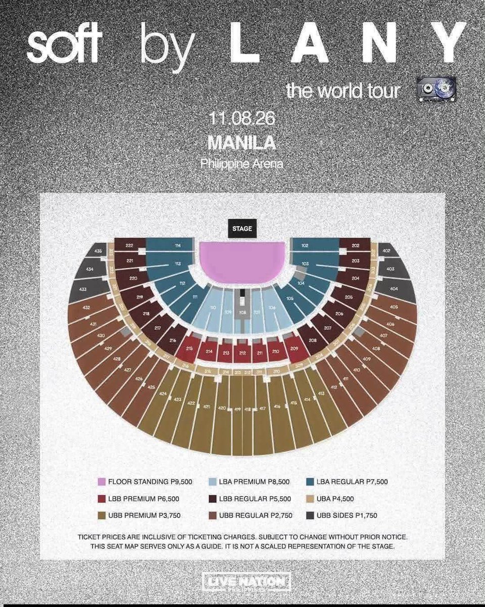 _shnsllrtixcmms's tweet photo. WTS LFB 
#SOFT_BY_LANY_THE_WORLD_TOUR
#LANY_THE_WORLD_TOUR

 11.08.26
 11.07.26
MANILA
PHILIPPINE ARENA

DM ME 📩 https://t.co/iF85qx5FI6
