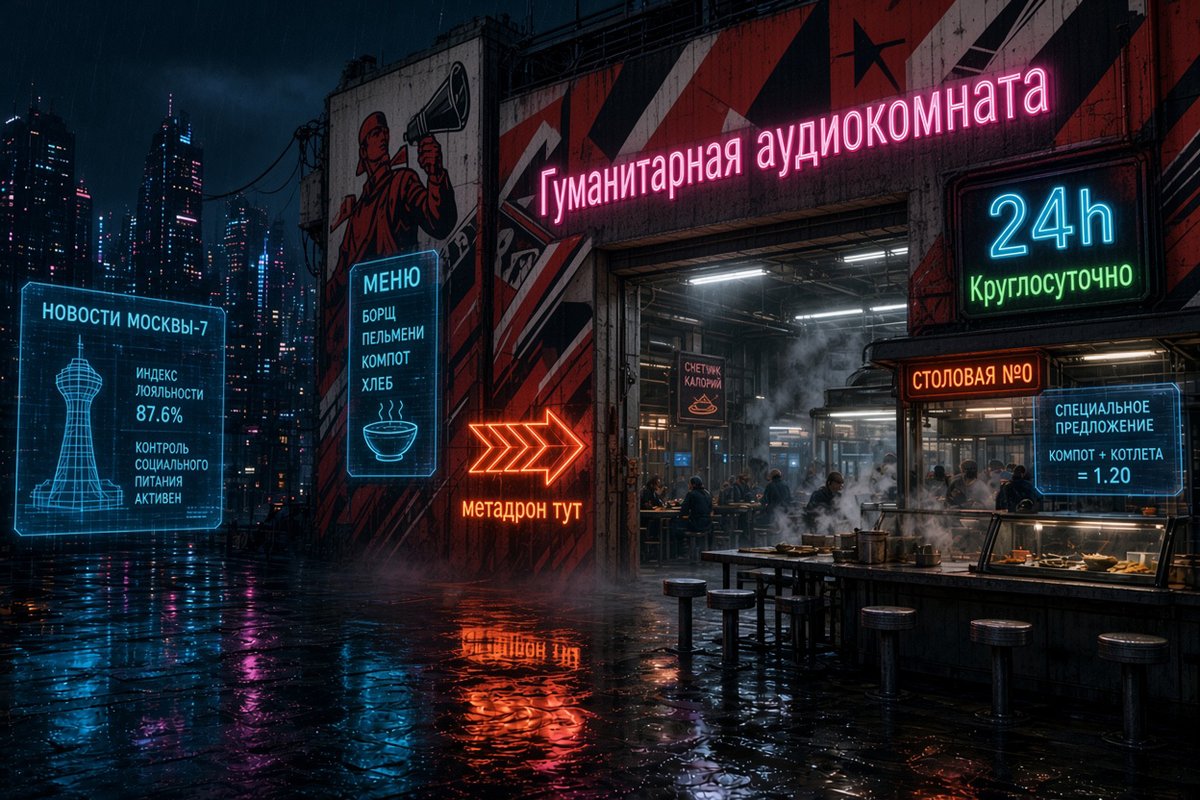 Pauers0's tweet photo. 📌 Правила гуманитарной аудиокомнаты (столовой) v1.1:

💬 Почему комната гуманитарная?
✅ Потому что деятельность комнаты осуществляется из гуманных соображений. Для удобства её можно называть «столовой».

1️⃣ ⏰ Вы ленивы, безответственны, у вас говёный интернет? Больше не нужно об этом беспокоиться - комната работает практически круглосуточно с открытыми микрофонами.

2️⃣ 🛒 Комната не гарантирует вам интересных собеседников и никто не обязан вас здесь развлекать. Всё работает через самообслуживание.

3️⃣ 📢 В комнате абсолютная свобода слова. Если вы обидчивый и брезгливый слюнтяй, вам следует харчеваться в заведениях премиум-класса.

4️⃣ 🏴‍☠️ Строй комнаты - техноанархия. Директор будет модерировать инфраструктуру, но не идеологию и социальное взаимодействие.

5️⃣ 🔐 Комнату можно взять в плановую или срочную аренду. Подробности в справке: https://t.co/5a7aBndJn0

6️⃣ 👀 Если директор находится на объекте, он при желании может вмешаться в дискуссию метадронозависимых.

7️⃣ 🍏 Питайтесь только здоровой пищей, не тратьте время на ерунду и боритесь со своей зависимостью.