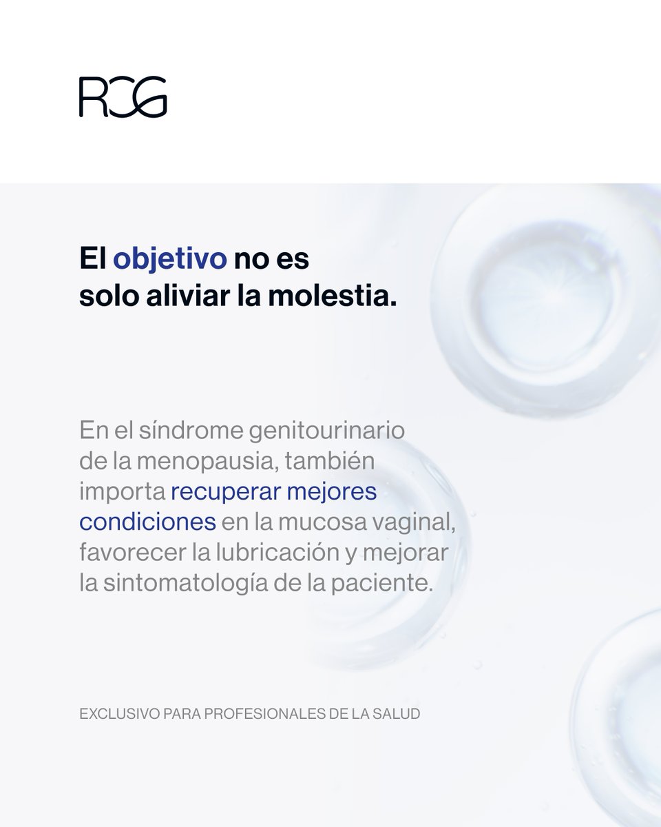 RCGmexico's tweet photo. Exclusivo para profesionales de la salud.

🔬 Síndrome genitourinario de la menopausia y Células Troncales Mesenquimales.

1 de octubre | 7:00 p. m. | En línea y sin costo

Reserva tu lugar:
https://t.co/pwJ54d95vu https://t.co/dvAR2v6Xko