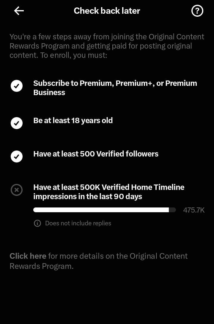 Justtdavid_'s tweet photo. Do I really still have hope of reaching 500k? Verified impressions 😭💔 https://t.co/FMNHVPZ5X6
