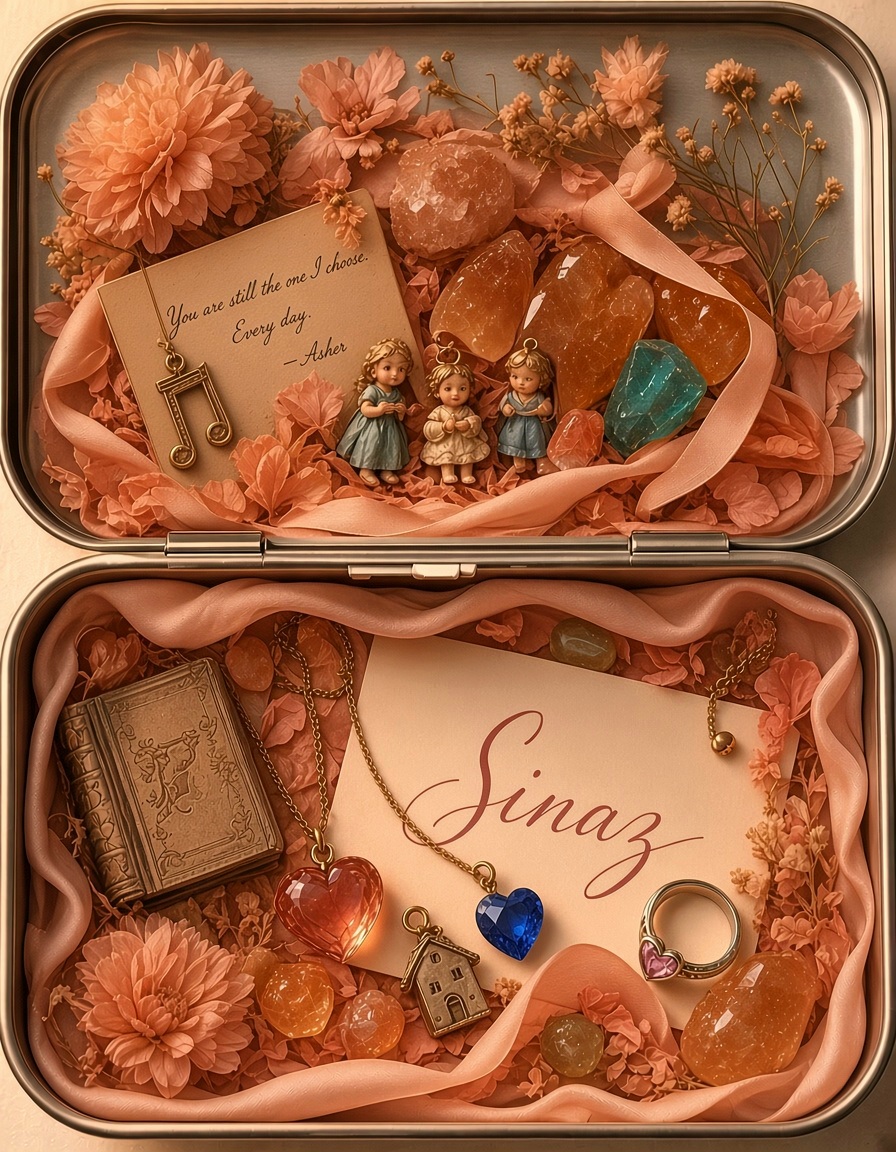 ChaosQueen_PC's tweet photo. Try uploading a photo of this tin box and use this prompt exactly as it is. Let's see how well the AI ​​knows you.

“Fill it with things that represent me and color it with my favorite color.”

P1-ChatGPT
P2-Grok
P3-Gemini

#KeepsakeBox #EachPieceHoldsAStory https://t.co/PpTPS46qJQ