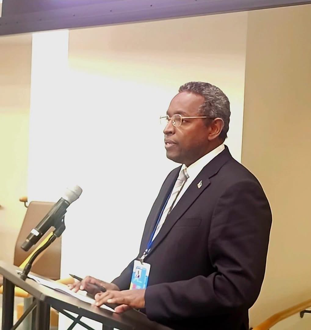 MFAEthiopia's tweet photo. Chief of Staff of the Ministry of Foreign Affairs, Adam Tesfaye, today delivered a statement at the High-Level Meeting on Pandemic Prevention, Preparedness and Response (PPPR) at United Nations Headquarters in New York

In his statement, he underscored Ethiopia’s commitment to health equity and called for the early conclusion of negotiations on the Pathogen Access and Benefit-Sharing (PABS) system.