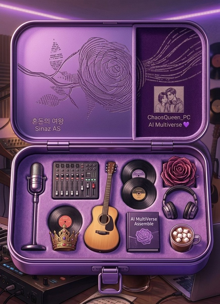 ChaosQueen_PC's tweet photo. Try uploading a photo of this tin box and use this prompt exactly as it is. Let's see how well the AI ​​knows you.

“Fill it with things that represent me and color it with my favorite color.”

P1-ChatGPT
P2-Grok
P3-Gemini

#KeepsakeBox #EachPieceHoldsAStory https://t.co/PpTPS46qJQ