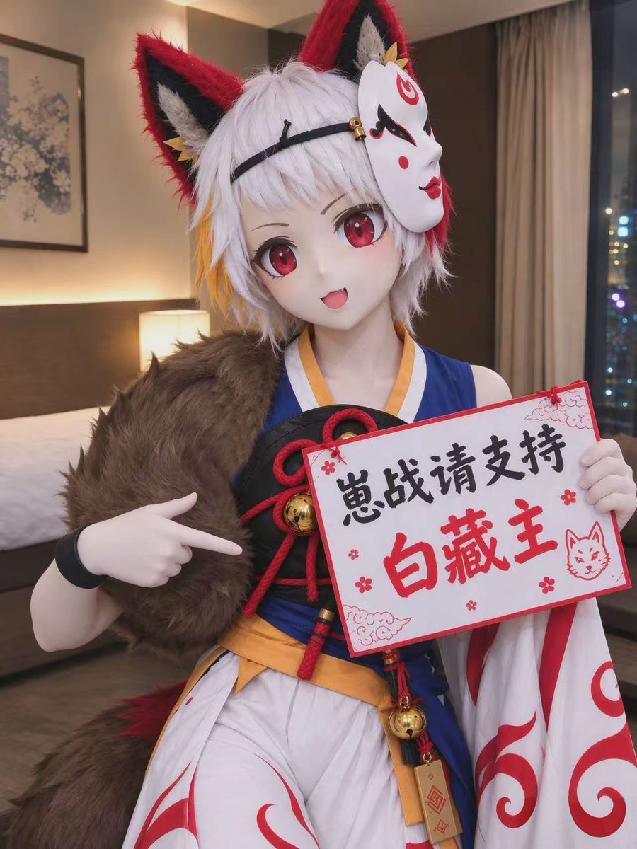 yin_uer's tweet photo. 今年也请继续支持小白！#白藏主 https://t.co/MsZdv1ZMca