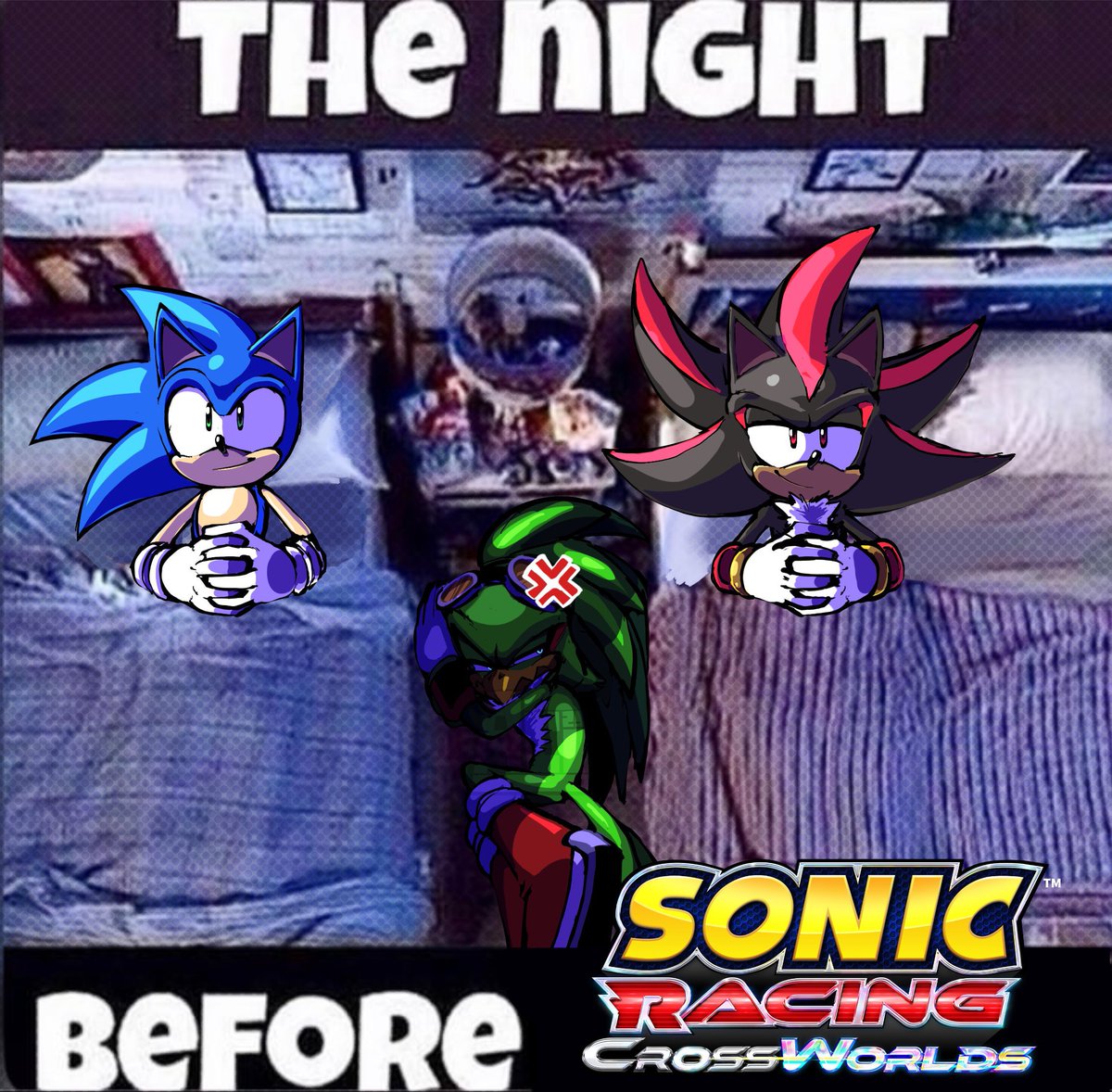 ace2564's tweet photo. [ Sonic Racing: CrossWorlds - Happy Anniversary!!! 🏁✨ ] https://t.co/nZPlQPamaI