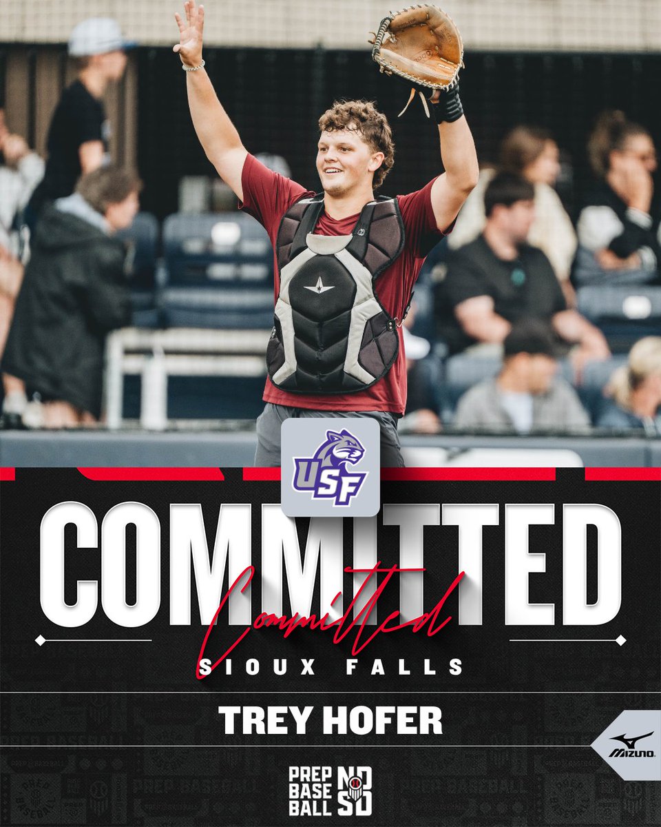PBDakotas's tweet photo. 𝗖𝗢𝗠𝗠𝗜𝗧𝗠𝗘𝗡𝗧 𝗪𝗔𝗧𝗖𝗛 🎓 

Trey Hofer (2027, C, Harrisburg) commits to the University of Sioux Falls.

Hofer was a member of #TeamMinnesota〽️ at this year's Super Senior Games in KC and a 2x Dakota Top Prospect Game participant. 

ᴘʀᴏꜰɪʟᴇ 
https://t.co/Aq3L7R6nvC

@HoferTrey | @USFCougarsBB
