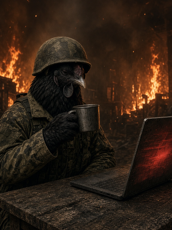 BCDSOL's tweet photo. Everything is fine in the war soldier. Black Cock Down is here for the fight. 

$COCK

8Wrg5X9yUcFWZXQegaaTu9hzmw639V9KrUy5k3kzibi8 https://t.co/m9Ioto7mHC