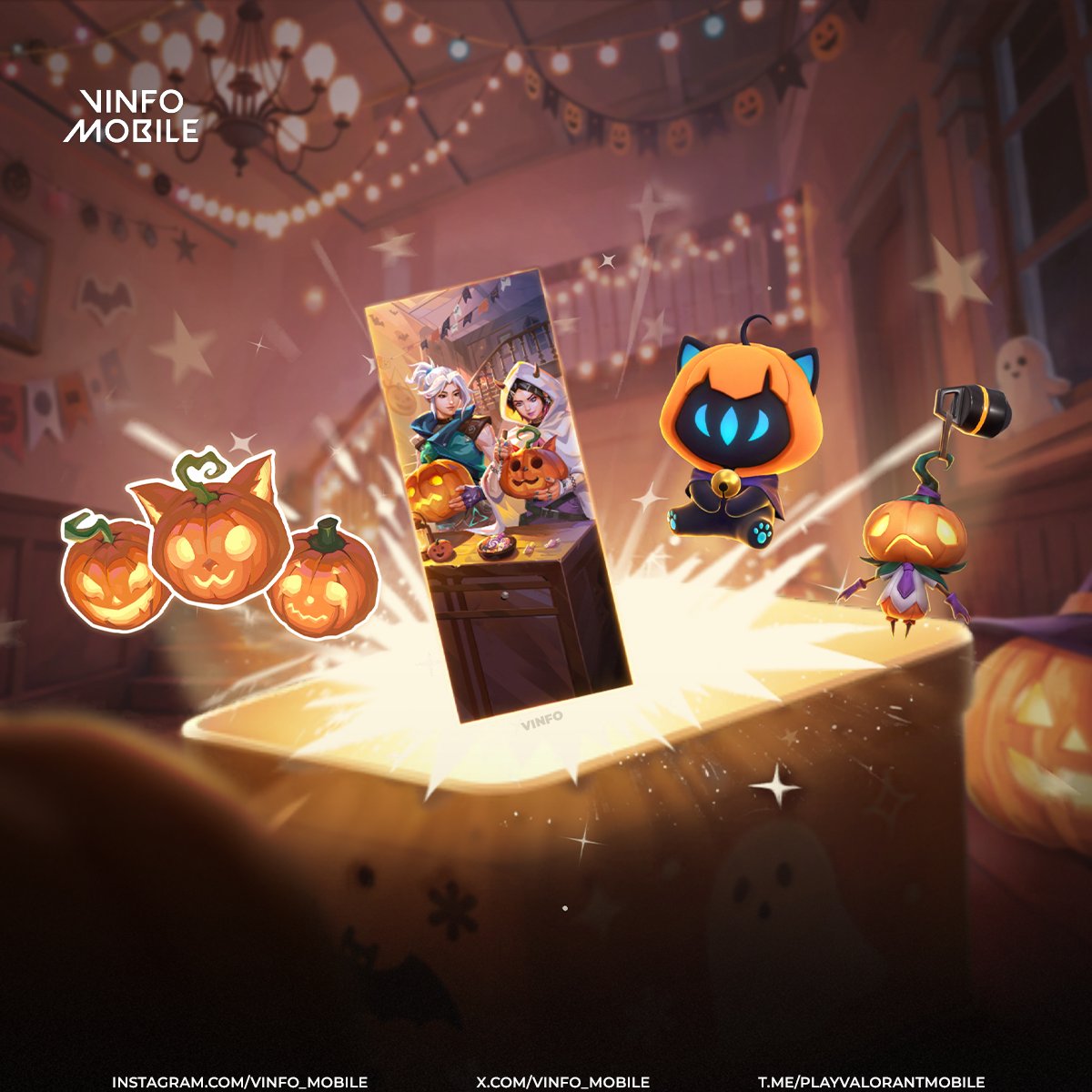 vinfo_mobile's tweet photo. The upcoming «Pumpkin Horror Night» bundle in #ValorantMobile https://t.co/Fcrsfhw18c