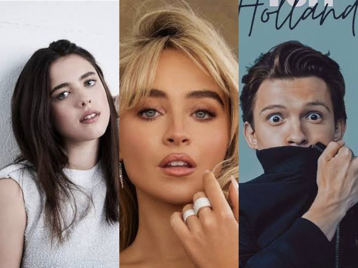 screenpulse01's tweet photo. EXCLUSIVE:: 
Margaret Qualley  and Sabrina Carpenter have joined Tom Holland's next project. 

The untitled Fred Astaire biopic in which Tom will play an American actor and dancer. 

Source( Deadline). https://t.co/92g0gPys3S