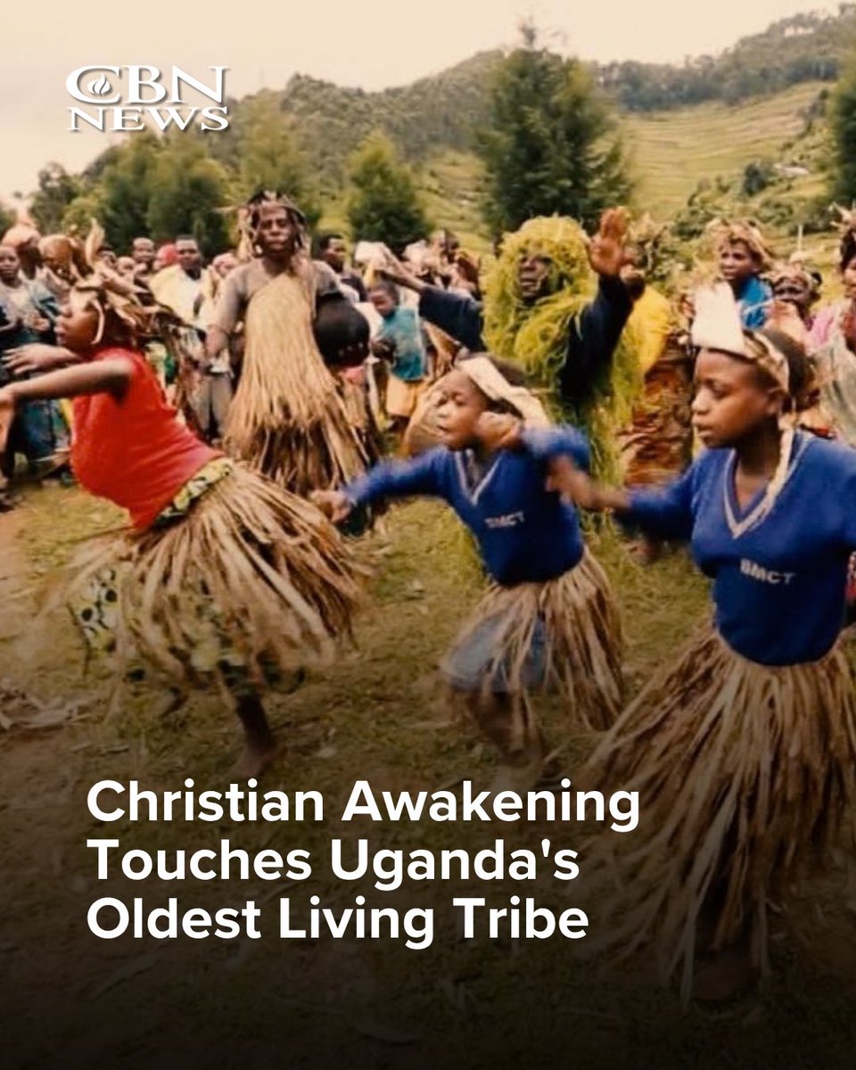 CBNNews's tweet photo. For the first time in centuries, a remote African tribe called the Batwa Pygmies has been introduced to Jesus Christ.

"We smoked; we drank; we performed witchcraft," said Jovanis Nyirakayanje, a Batwa Pygmy. "We were devil worshippers." 

For centuries, the Batwa were rainforest dwellers who lived in caves and trees while hunting in the equatorial jungles of Africa. Then the government evicted them from their land to protect gorillas, and a new door opened to the Batwa... a door to hear the Gospel. 

FULL STORY: https://t.co/f74q7HRxRD