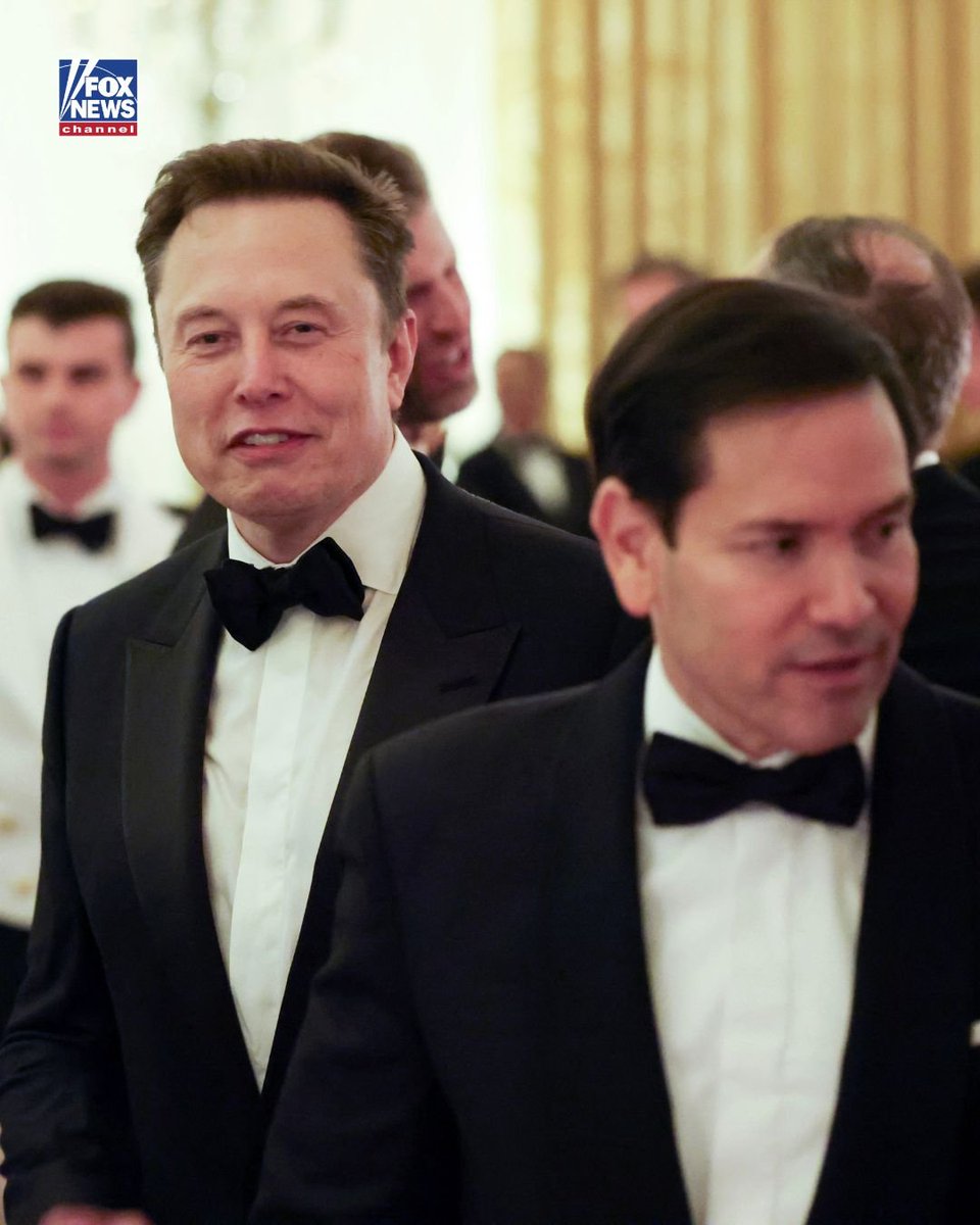 RebelWithFaith's tweet photo. Elon Musk, Jeff Bezos, Sam Altman, Jensen Huang, Mark Zuckerberg and Tim Cook are among the notable guests. https://t.co/cG7mKZjzFi