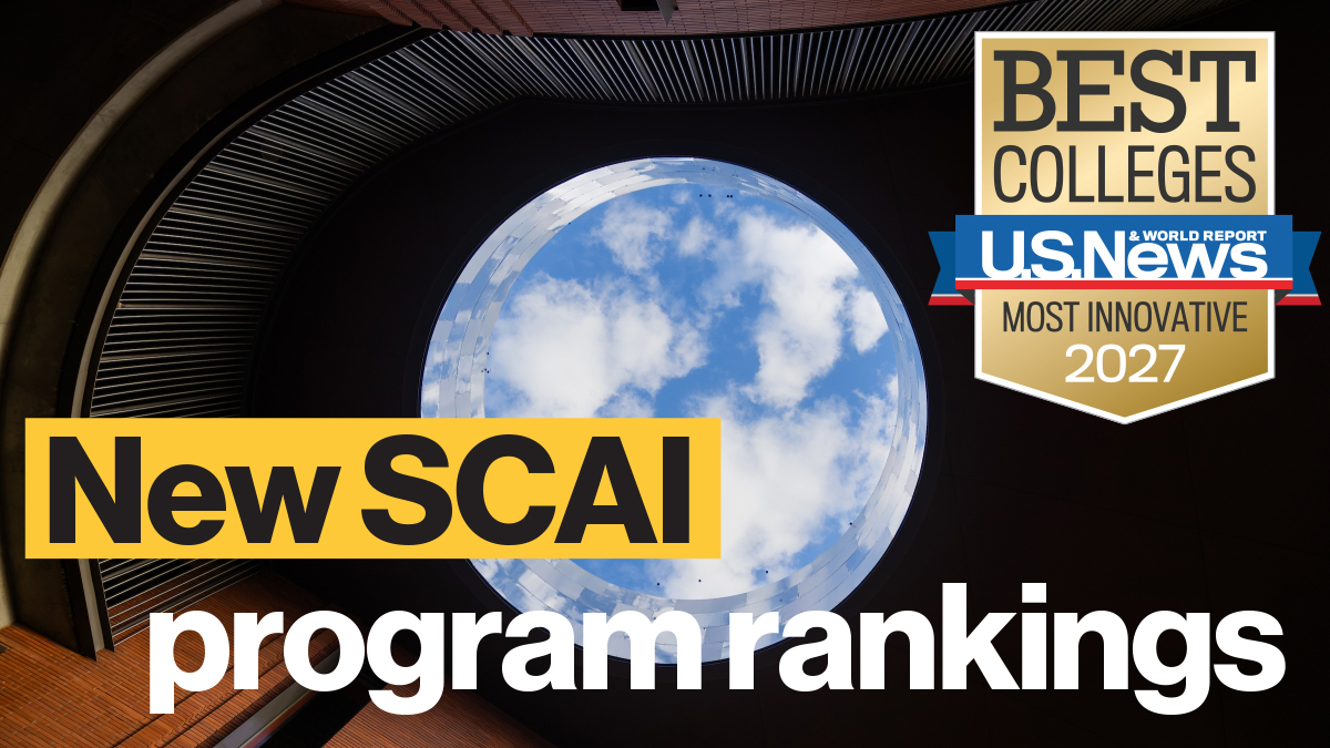 SCAI_ASU's tweet photo. SCAI is proud to rank among the top public university programs in the latest @usnews undergraduate rankings.

💻 No. 9 computer science-computer systems
🔐 No. 12 cybersecurity
🏭 No. 12 industrial/manufacturing engineering
⚙️ No. 13 computer engineering
Congratulations to our students, faculty and staff!

https://t.co/2mC9HDsHZa