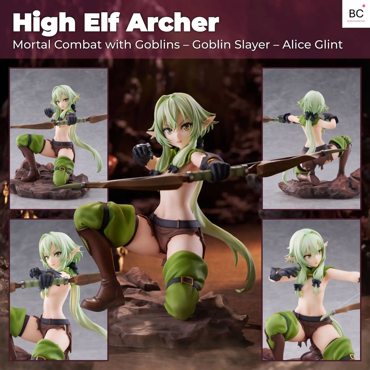 BunnyChasse's tweet photo. #AliceGlint (@AliceGlint_SE) trae a #HighElfArcher en su versión Mortal Combat with Goblins de #GoblinSlayer (@GoblinSlayer_GA) ✨. Pose de combate intensa, ropa dañada
https://t.co/IipUnCq7AG https://t.co/LtLJsTXpki