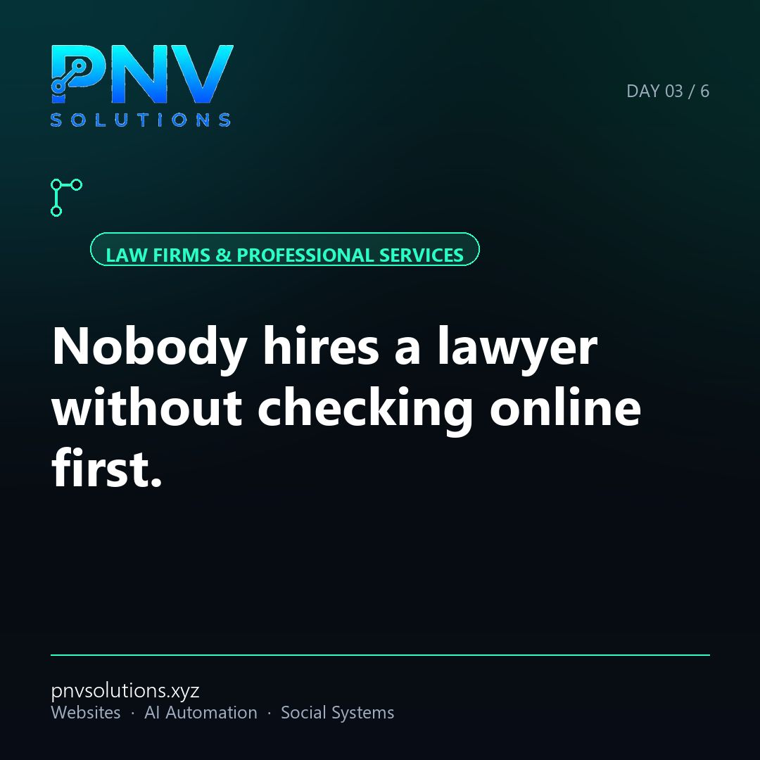 PNV_Solutions's tweet photo. Nobody hires a lawyer without checking online first. Make sure what they find works in your favor. First Month Free. https://t.co/jnka57X3eP #PNVSolutions #NewMexicoBusiness https://t.co/qpOpxIdvbR