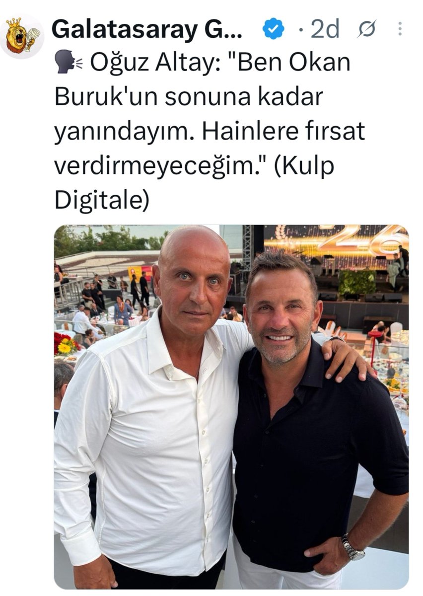 ParatorT's tweet photo. Okan Buruk un beslemeleri günlük itaatlarını bugünde icra etmişler👇 https://t.co/N2PcmvDwp3