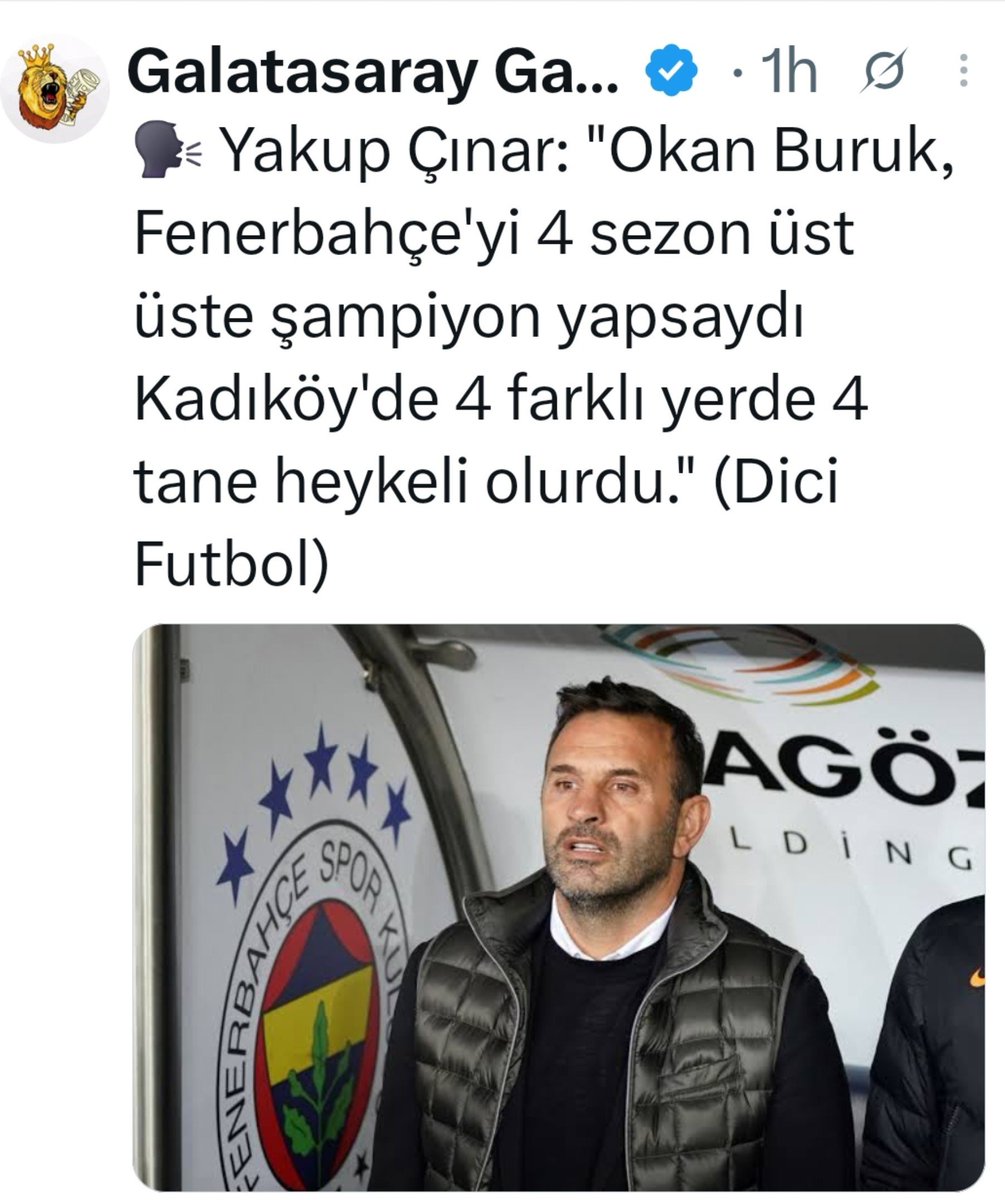ParatorT's tweet photo. Okan Buruk un beslemeleri günlük itaatlarını bugünde icra etmişler👇 https://t.co/N2PcmvDwp3