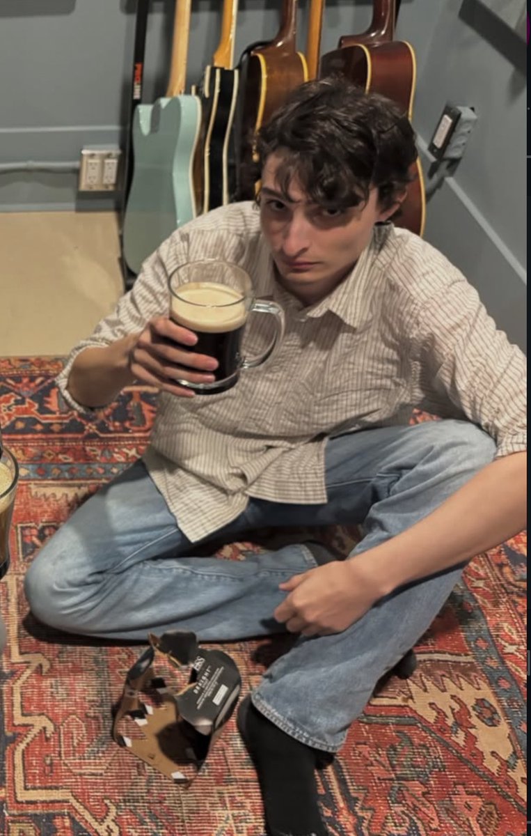 GoldElbows's tweet photo. college mike wheeler sitting &amp; toasting w will in their empty brand new apartment https://t.co/DZD0mjcrvm