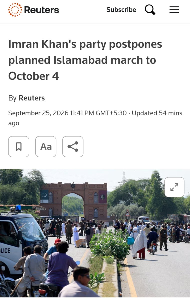 Prof_pichkari's tweet photo. kP  CM - Awam &amp;ND forces se kafi preshan h. 

Or US media try kar rahi h ki bheed 4 tarikh tak aage na pahuche. 

Matlab, Islamabad 4 tarikh tak 6 din jyada band rahegi. https://t.co/5Ju5vlIGGw