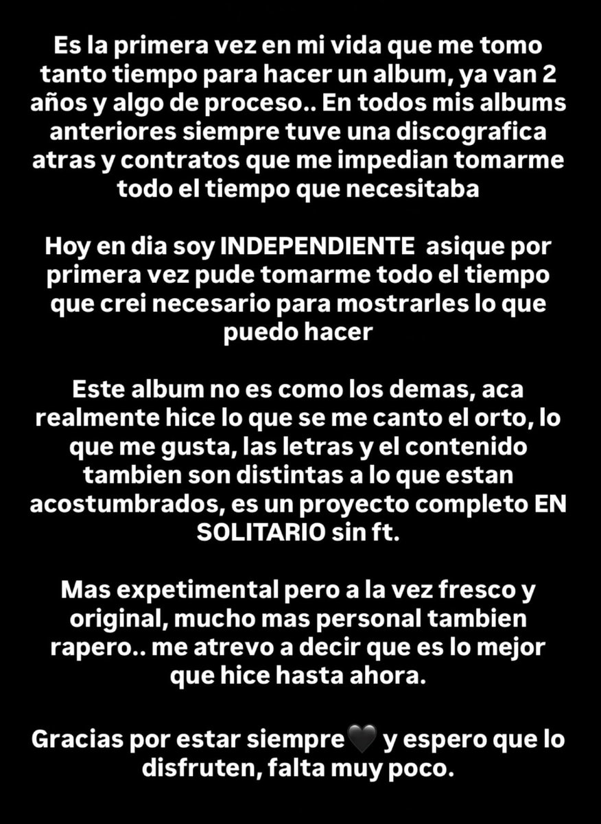 KillahData's tweet photo. Lit Killah via historias de IG. ❤️‍🩹 https://t.co/zGIjCvoZ02