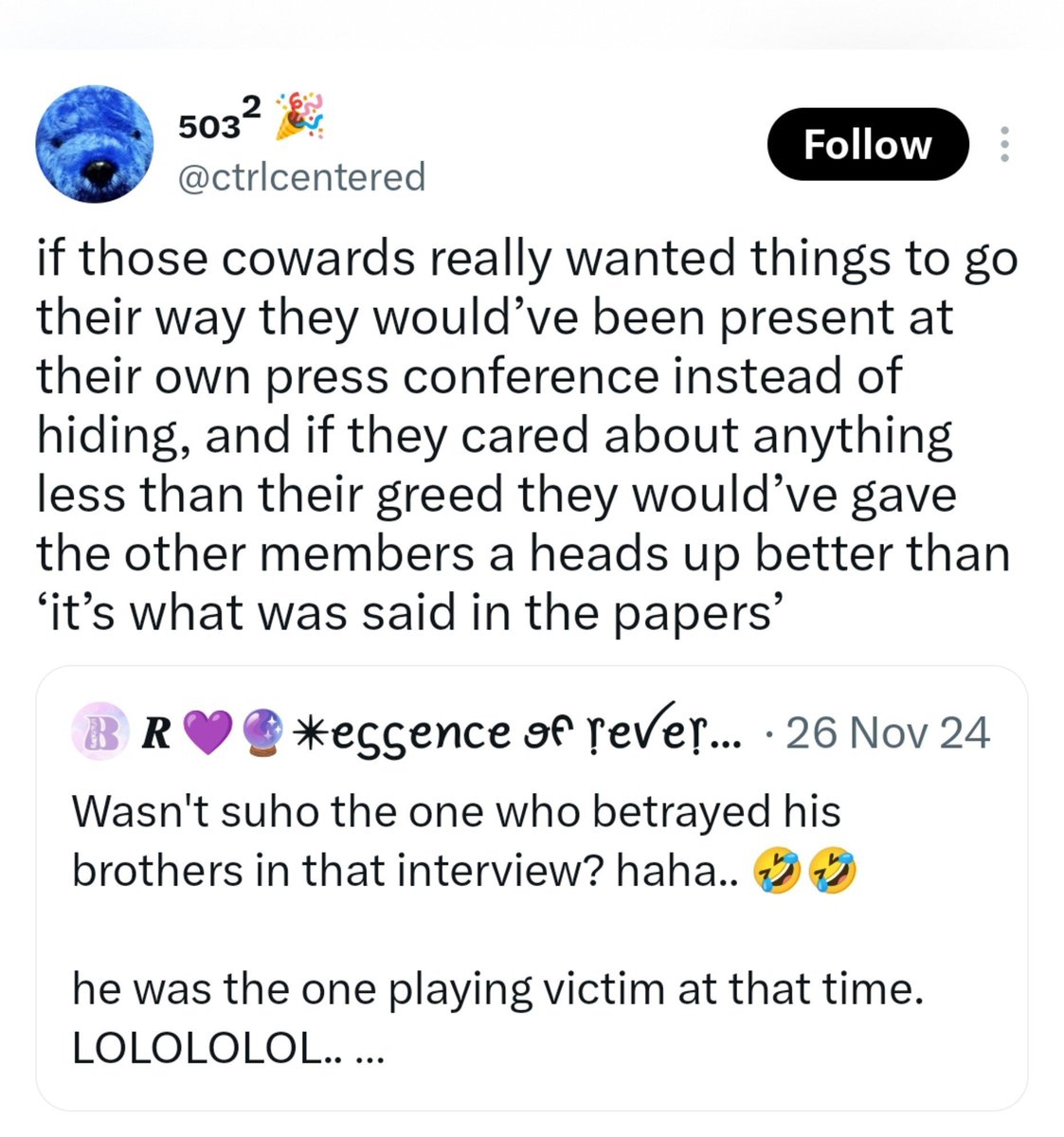 im_jcws_wife's tweet photo. 🤡 https://t.co/rikJuC2kNw