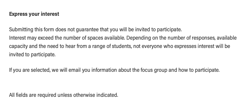 AndieWinnipeg's tweet photo. Government of Alberta has created a post-secondary  focus group on "exposure to different ideas" where students are asked if they feel able to share different viewpoints on campus

And guess what? The government is personally choosing who does and doesn't get to participate https://t.co/BCSvIDgYrL