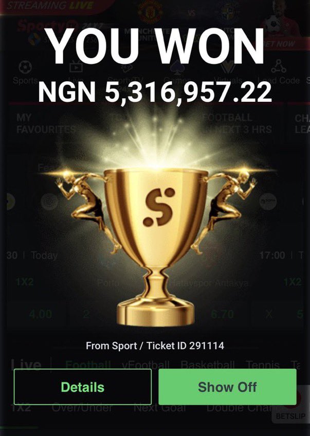 SURETIPSzbp's tweet photo. 5.3M✅
NBA is bae
Drop aza if 20K is not small for you
Crediting the first 30 likes and retweets https://t.co/hQ9oJI5q6a