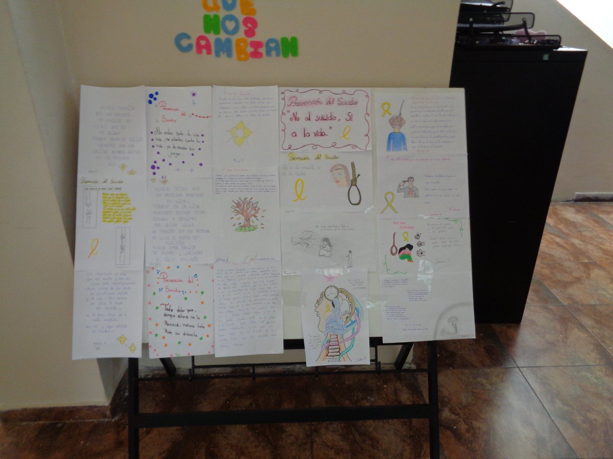 SNAI_Ec's tweet photo. En el marco del Día Mundial de la Prevención del Suicidio, las #PPL del #CPLChimborazo N.º 3 participaron, junto con la Fundación “Nosotras con Equidad”, en una jornada de dibujos para sensibilizar sobre la salud mental y el autocuidado.
¡No nos vamos a detener! https://t.co/9YczMchgHy