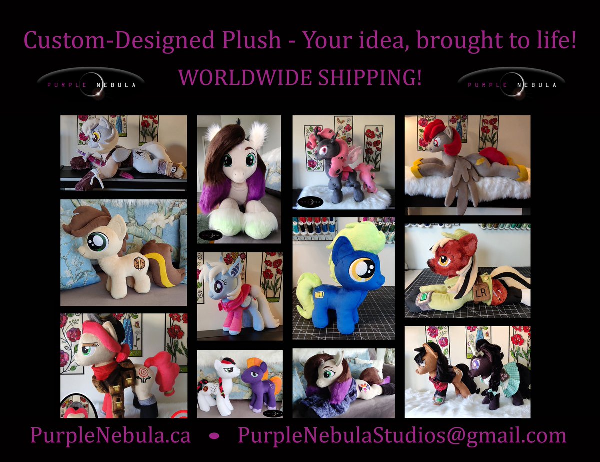 Purple___Nebula's tweet photo. Are you looking for your own unique custom made OC?  Contact me for details! I can do any generation style you wish, and almost any OC animal/hybrid/human/fursona/or other you can dream up!!

https://t.co/uKWDbDR1mD
Purplenebulastudios@gmail.com https://t.co/NQCIpIqslT
