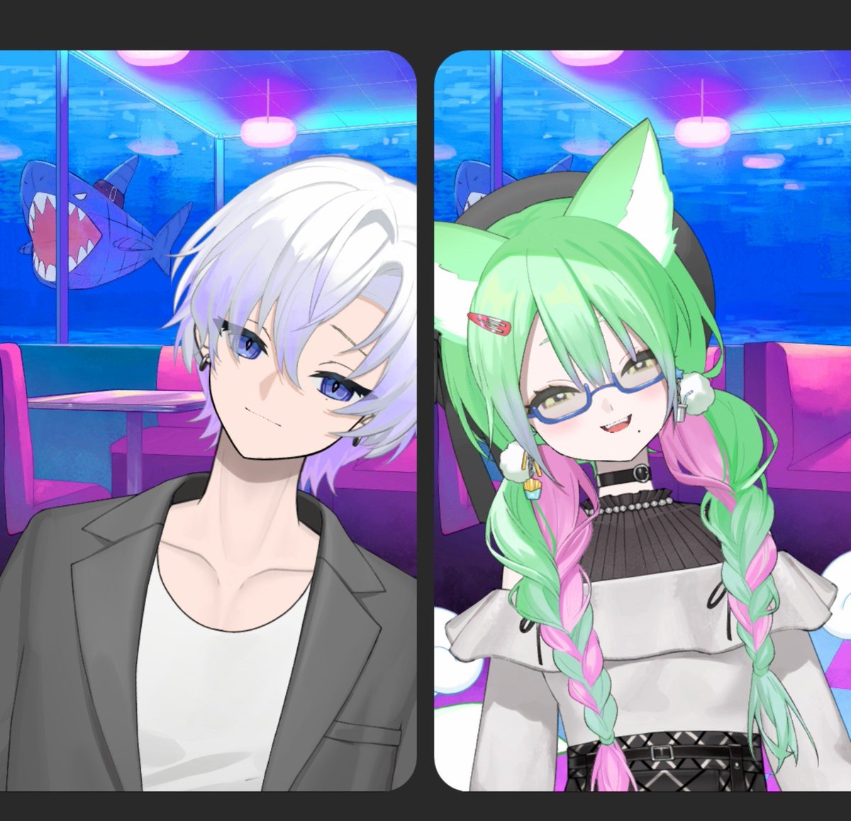 macaroni_salad4's tweet photo. 昨晩clubcosmiccatホスト企画参加させて頂きました！
緊張したけどとても楽しかったです！！✨ https://t.co/ZWKcELTn85