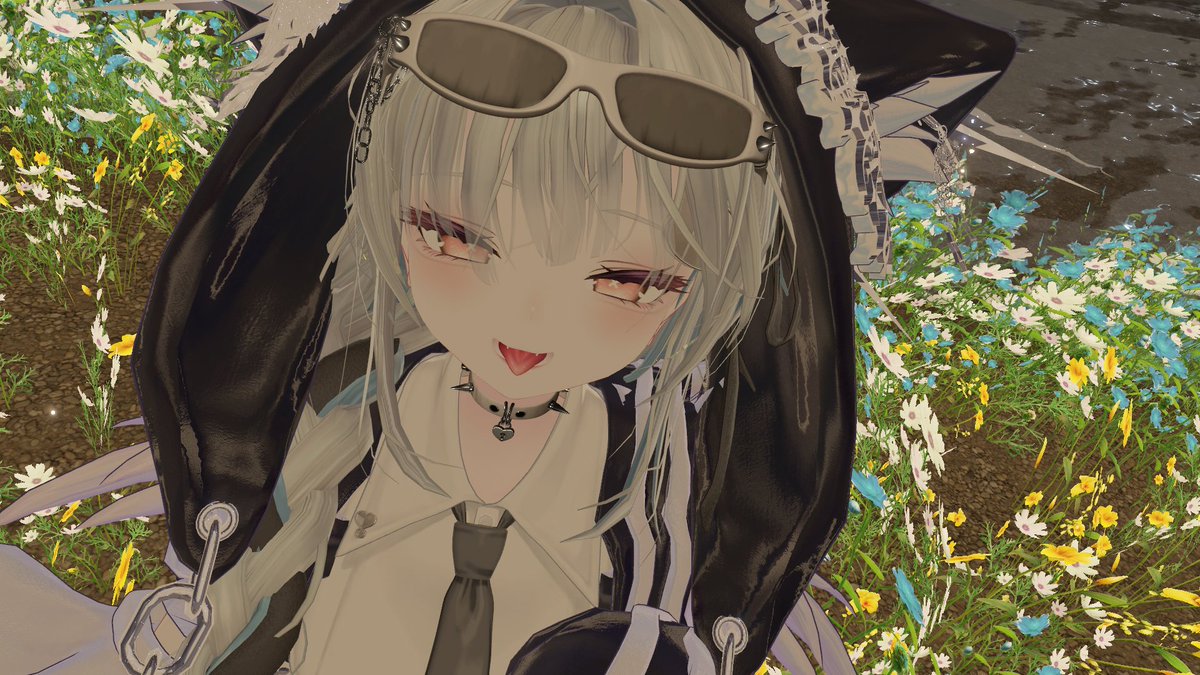 reychell272727's tweet photo. おはよーー！#VRChat #Rurune3D #kaguya3D https://t.co/dwRJyHmokK