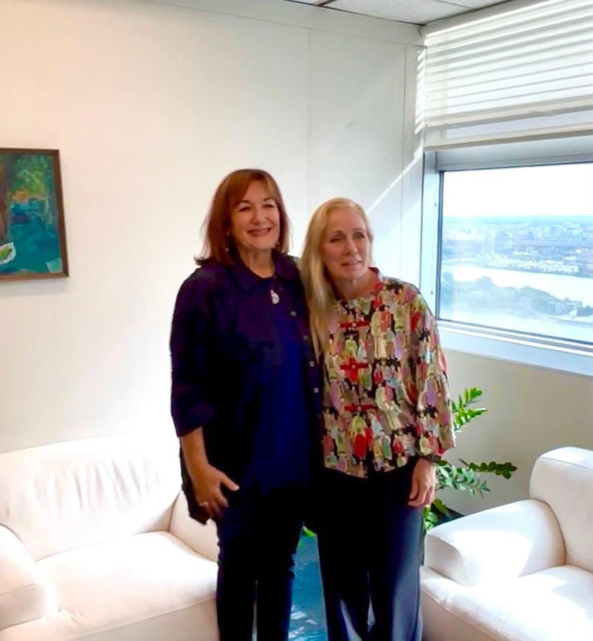 dubravkasuica's tweet photo. Good to meet again with @KittyvdHeijden at the margins of #UNGA81.

Our partnership is helping protect children across the region. @UNICEF is implementing almost €173 million in our projects on the ground.

And this week, we took another major step for Gaza.

Together, we signed a new €37 million contract to restore access to safe water and sanitation for around 1 million people - one of the first flagship projects under our #TeamGazaInitiative.

We will continue working together to support children and families and help communities across the region recover and rebuild.