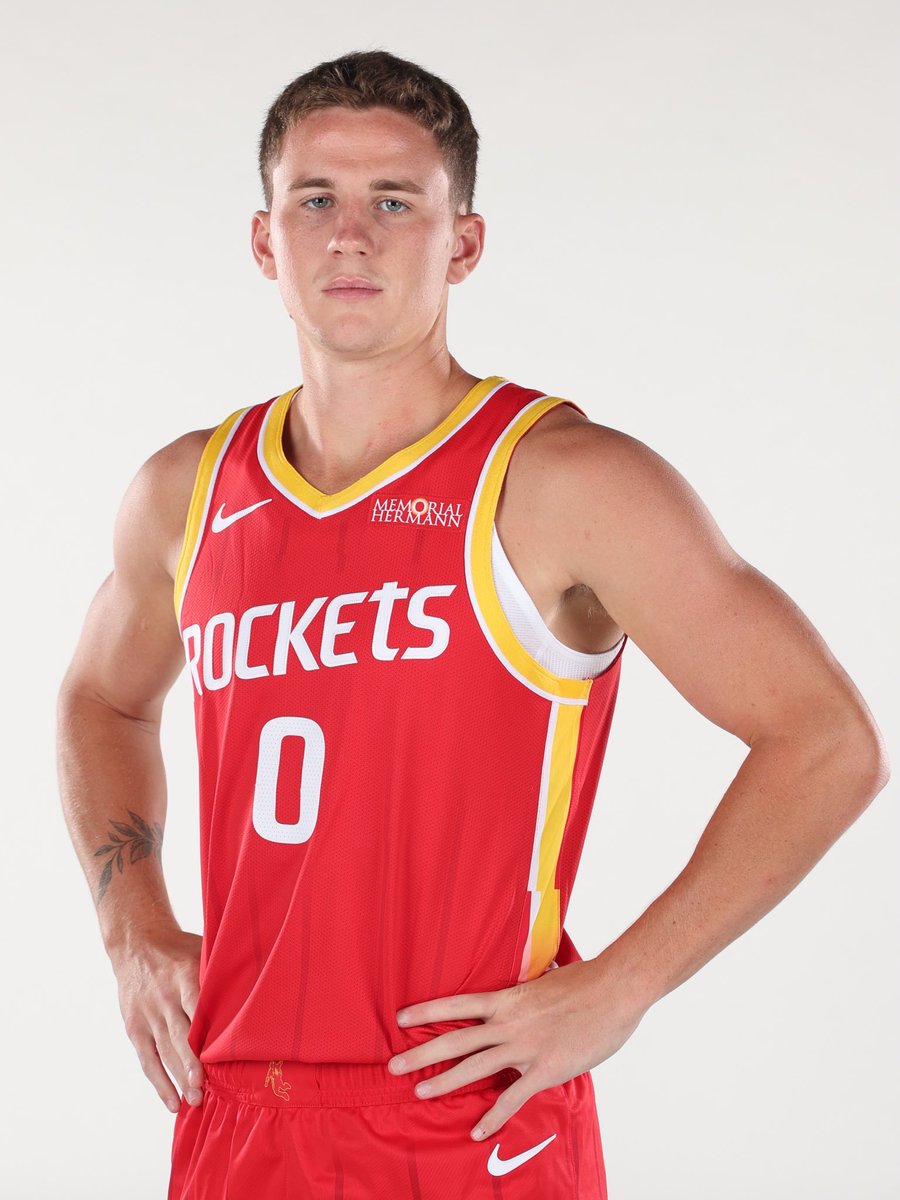 nbagleague's tweet photo. A first look at the 2026 Kia G League Rookie of the Year Sean Pedulla in his new @HoustonRockets uniform! 🔥🚀

@RGVVipers | @OleMissMBB https://t.co/KXQkqoBYGL